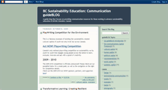 Desktop Screenshot of communicatingsustainability.blogspot.com