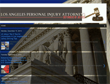 Tablet Screenshot of losangelespersonalinjuryattorneys.blogspot.com