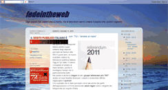 Desktop Screenshot of fedeintheweb.blogspot.com