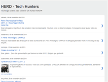 Tablet Screenshot of equipetechhunters.blogspot.com