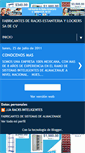 Mobile Screenshot of fabricantesderacksenmexico.blogspot.com