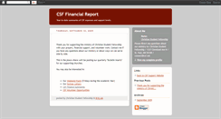 Desktop Screenshot of csfsupport.blogspot.com