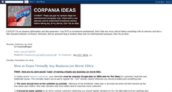 Desktop Screenshot of corpania.blogspot.com