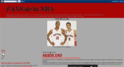 Desktop Screenshot of fansdelanba.blogspot.com