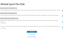 Tablet Screenshot of michaellynchfanclub.blogspot.com