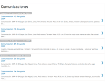 Tablet Screenshot of comunicaciones-grupoarcoiris.blogspot.com