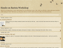 Tablet Screenshot of baristaworkshop.blogspot.com