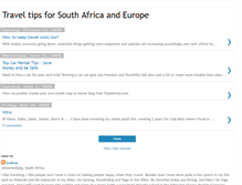 Tablet Screenshot of best-traveltips.blogspot.com
