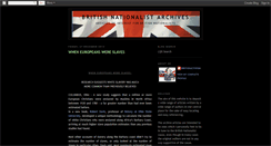 Desktop Screenshot of britishnationalistarchives.blogspot.com