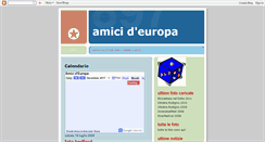 Desktop Screenshot of amicideuropa.blogspot.com