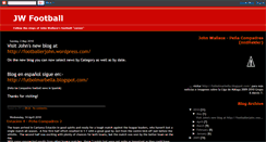 Desktop Screenshot of jwfootie.blogspot.com