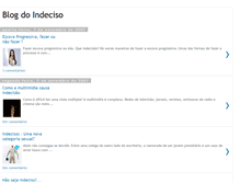 Tablet Screenshot of blogdoindeciso.blogspot.com
