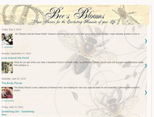 Tablet Screenshot of beasblooms.blogspot.com