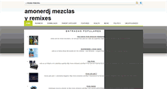 Desktop Screenshot of amonerdj.blogspot.com