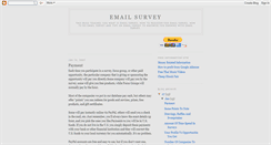 Desktop Screenshot of emailsurvey.blogspot.com