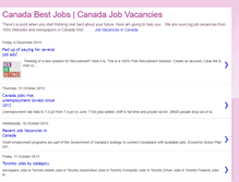 Tablet Screenshot of jobsoncanada.blogspot.com