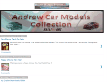 Tablet Screenshot of andrew-car-models.blogspot.com