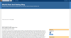 Desktop Screenshot of chatsanddate.blogspot.com