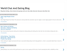 Tablet Screenshot of chatsanddate.blogspot.com