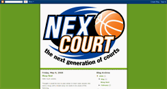 Desktop Screenshot of nexcourt.blogspot.com
