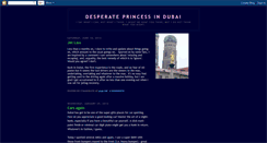 Desktop Screenshot of desperateprincessdubai.blogspot.com