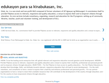 Tablet Screenshot of eduk-inc.blogspot.com