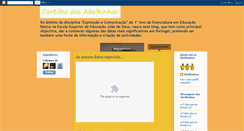 Desktop Screenshot of cartilhadasabelhinhas.blogspot.com