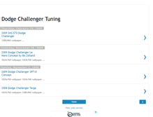 Tablet Screenshot of dodge-challenger-tuning.blogspot.com