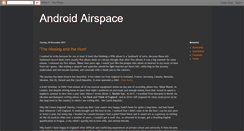 Desktop Screenshot of androidangel.blogspot.com