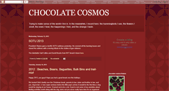 Desktop Screenshot of chocolate-cosmos.blogspot.com