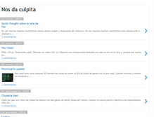 Tablet Screenshot of nosdaculpita.blogspot.com