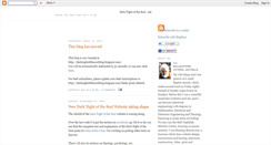 Desktop Screenshot of darknightofthesoulblog.blogspot.com
