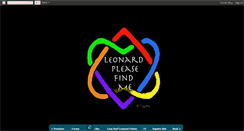 Desktop Screenshot of leonardpleasefindme.blogspot.com