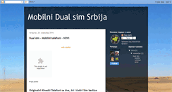 Desktop Screenshot of mobilni-dualsim-srbija.blogspot.com