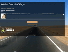 Tablet Screenshot of mobilni-dualsim-srbija.blogspot.com