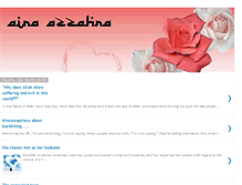 Tablet Screenshot of aira-azzahra.blogspot.com
