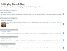 Tablet Screenshot of cottingleychurchblog.blogspot.com
