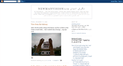 Desktop Screenshot of newmanvision.blogspot.com