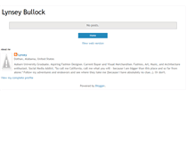 Tablet Screenshot of lynseybullock.blogspot.com