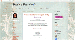 Desktop Screenshot of daniesbastelwelt.blogspot.com