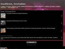 Tablet Screenshot of insuflaveis-hinchables.blogspot.com