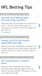Mobile Screenshot of nfl-betting-picks.blogspot.com