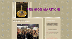 Desktop Screenshot of premiosmariatoni.blogspot.com