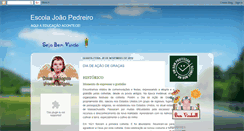 Desktop Screenshot of escolajoaopedreiro.blogspot.com