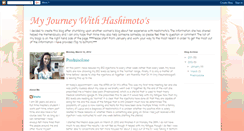 Desktop Screenshot of journeywithhashimotos.blogspot.com