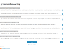 Tablet Screenshot of greenbookmoaning.blogspot.com
