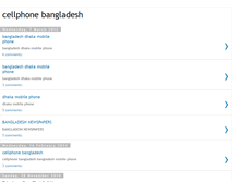 Tablet Screenshot of cellphonebangladesh.blogspot.com