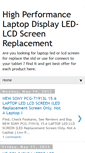 Mobile Screenshot of laptopdisplayled-lcdscreenreplacement.blogspot.com