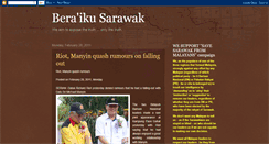 Desktop Screenshot of beraiku-sarawak.blogspot.com