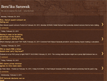 Tablet Screenshot of beraiku-sarawak.blogspot.com